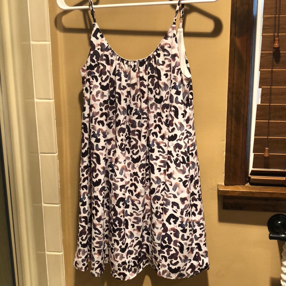 Show Me Your Mumu Leopard Print Tunic/dress NWOT